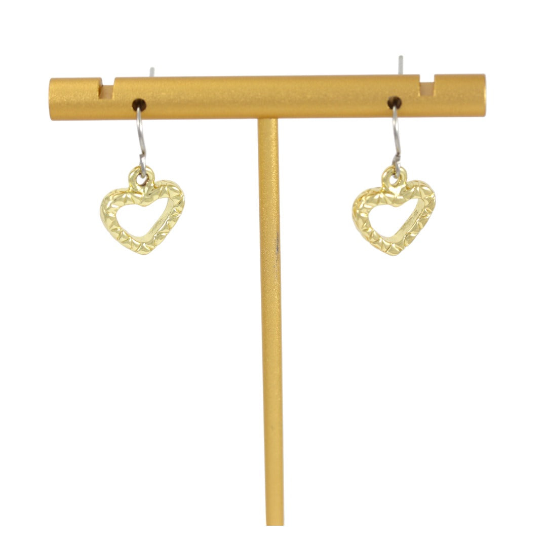 Hearts Dangle Earrrings