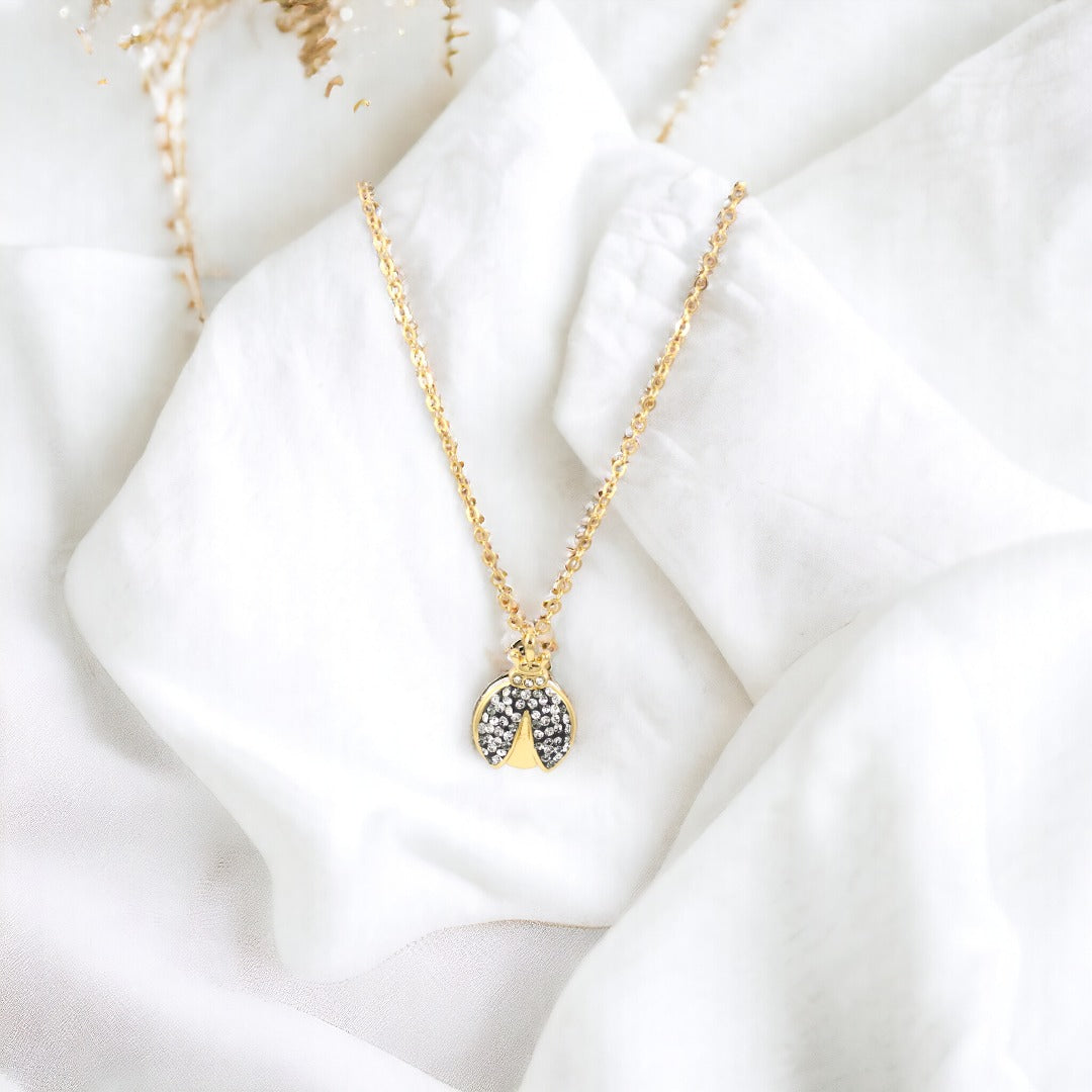 Ladybug Gold Plated 24K Necklace