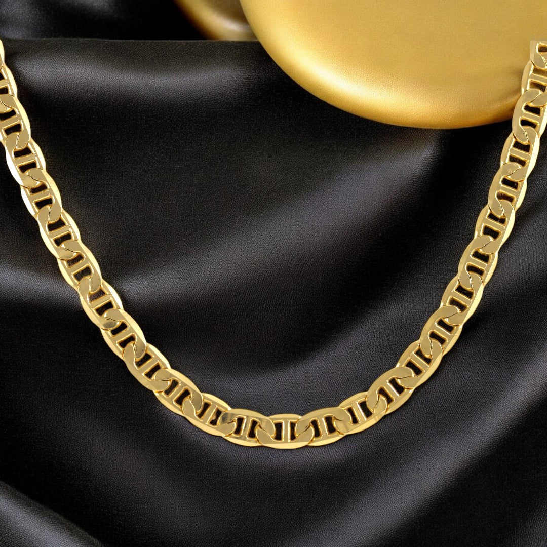 Gucci Chain Real Gold Filled 18K 6mm 20"