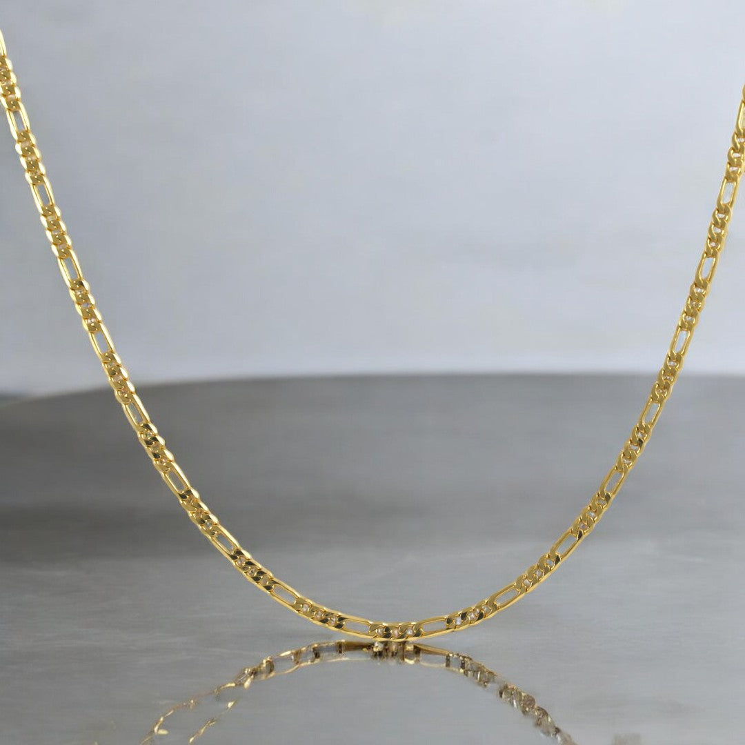 Gold Filled 18K Figaro