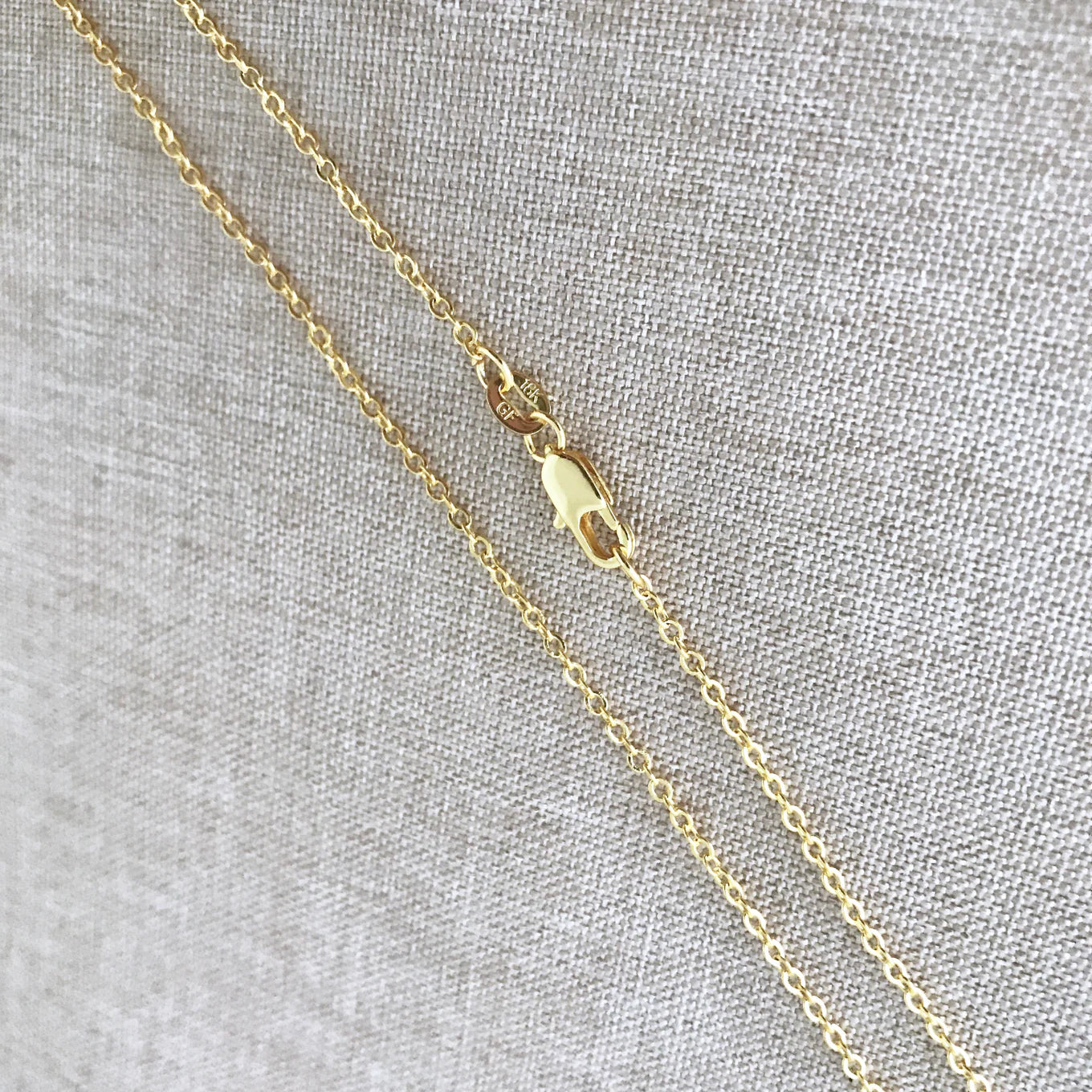 Gold Filled 18K Box Chain