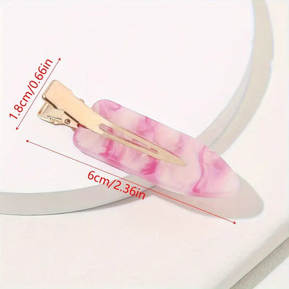 Acrylic Foil Hair Clips