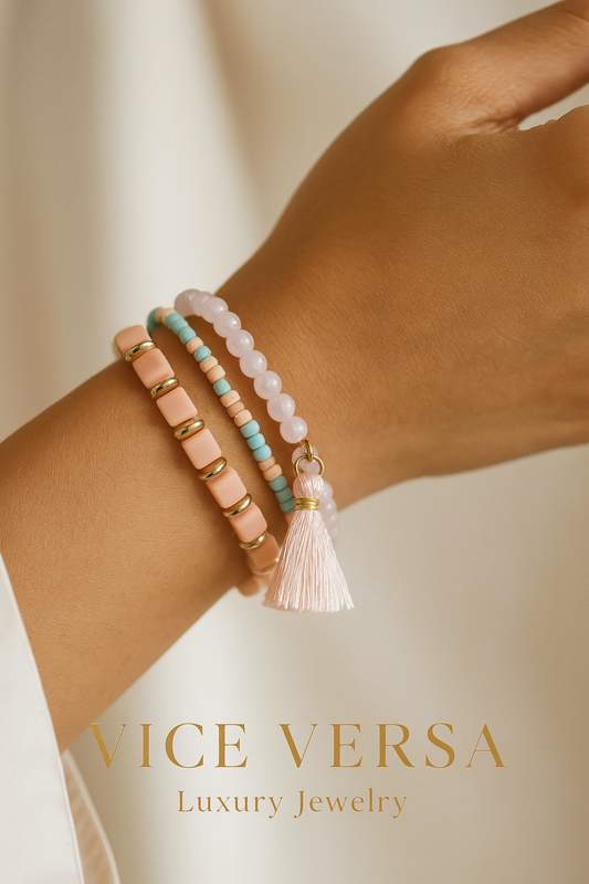 Elastic Girl's Beads bracelet