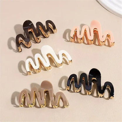 Wavy Hair Claw Clips Hair
