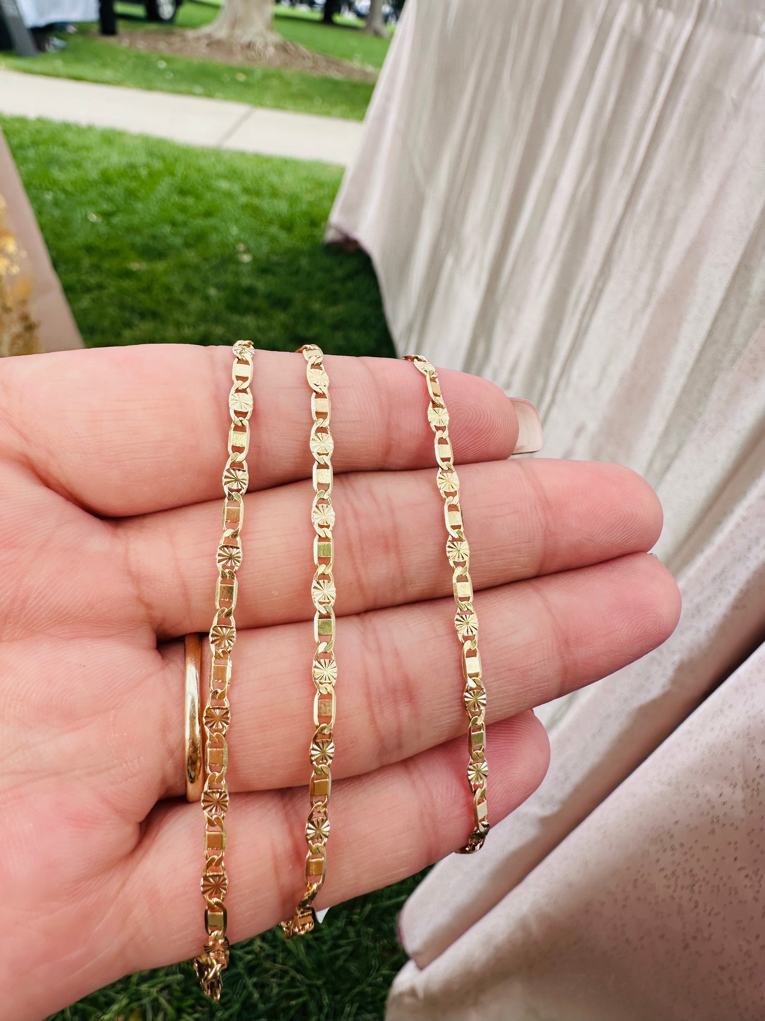 Women's Valentino Bracelet Gold Filled 18K – Vice Versa Luxury Jewelry