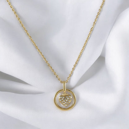 Delicate Gold Filled 18K Necklace Small Charm Different Styles