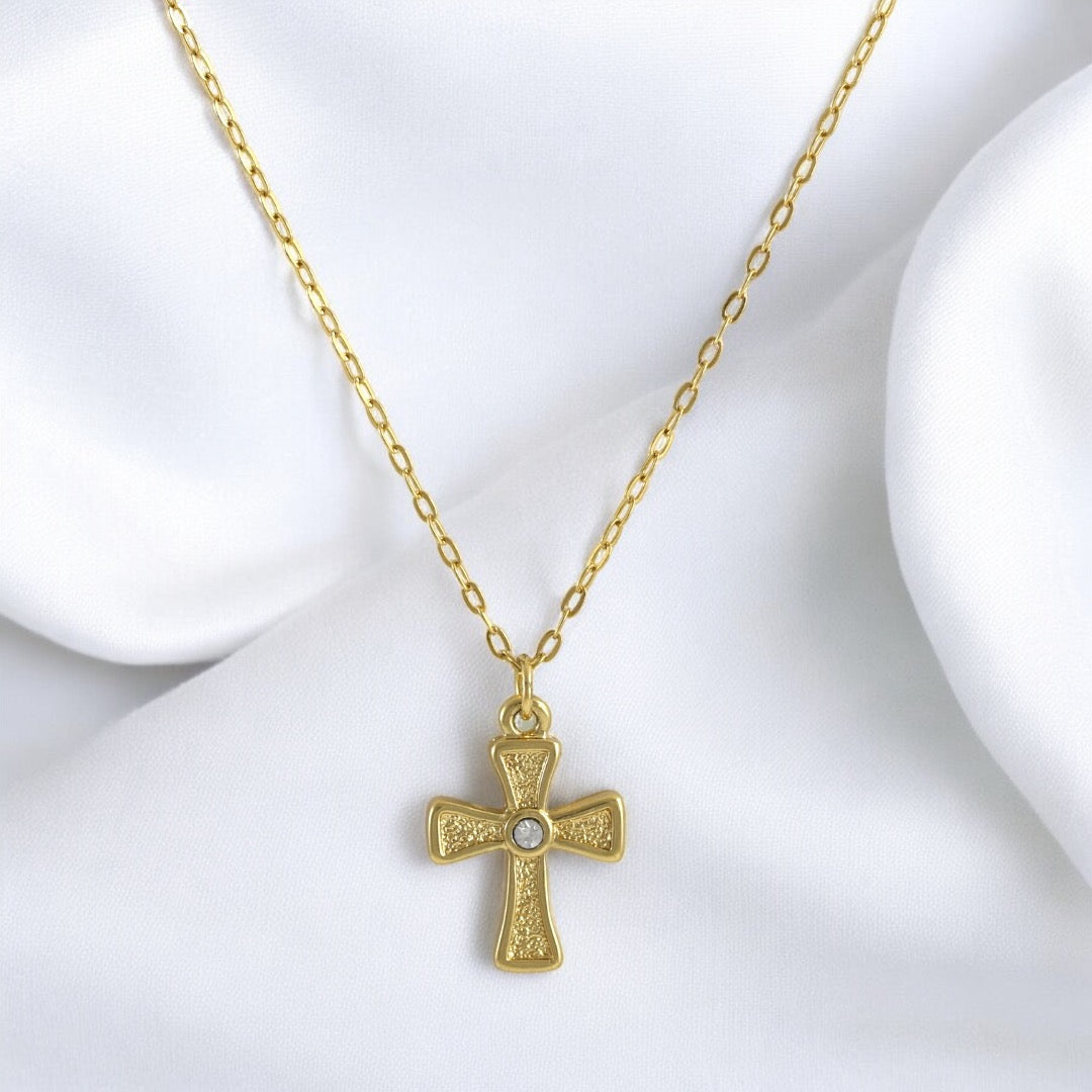 Delicate Gold Filled 18K Necklace Small Charm Different Styles
