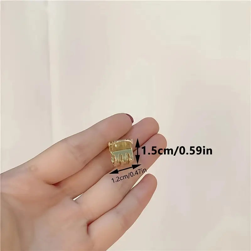 Mini Metal Hair Clips