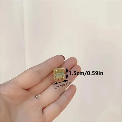 Mini Metal Hair Clips