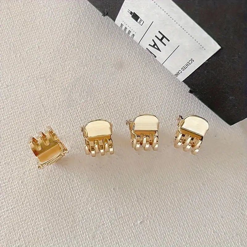 Mini Metal Hair Clips