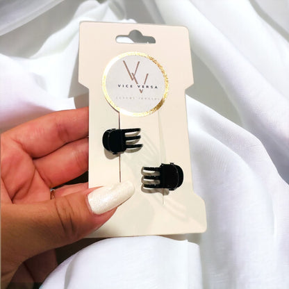 Mini Metal Hair Clips