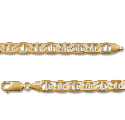 Gold Filled Gucci Chain 24" 3.8mm Necklace Real Gold Filled 18K